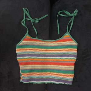 Retro style cropped tank super cute!!!